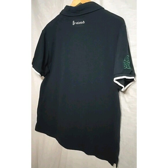 Retro Irish Heritage Collection Ireland Polo Shirt, Sz XL, Blue - Picture 7 of 11